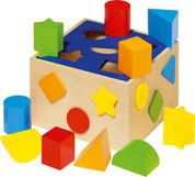 Sortierbox 10 Klötze von Goki