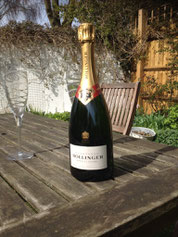 Enjoying half price Bollinger in the garden - so is it actually worth the full price?