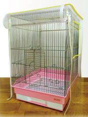 飛び散り防止カバー 防寒カバー 鳥用 うさぎ用 ハムスター デグー モルモット用
