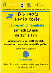 Animation Dis moi dix mots Yvelines