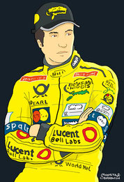 Heinz-Harald Frentzen by Muneta & Cerracín