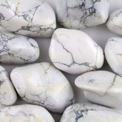 howlite, pierres naturelles, pierre blanche