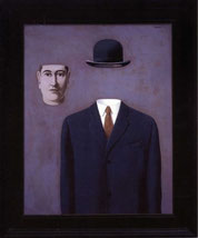 Magritte, Uomo senza volto