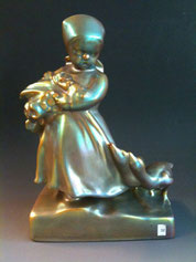 Zsolnay Figurine