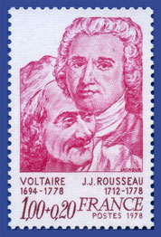 Rousseau, Voltaire, Confessions, 