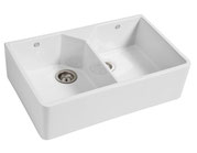 1901 Double Butler Sink AB0200, Fireclay ceramic sink, Butler sink, Apron sink, farmhouse sink, ceramic drainer, Lab sink, Laboratory sink