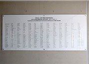 The ABK Alumni Donators' Name Plate