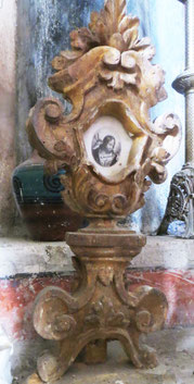 Ortia (Tarrano) Chapelle de l'Immaculée Conception - Reliquaire avec Saint Luc