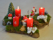 Adventkranz made by P. S.