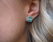 Stud Earrings Mosaic   €16,50  incl. Shipping