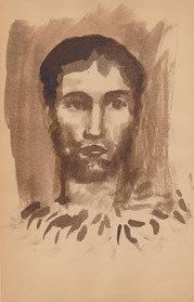 Jean Milhau, Portrait masculin (210x135)