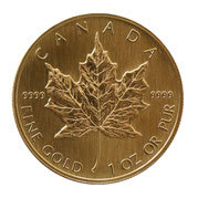 Maple Leaf Goldmünze