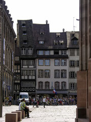 Bild: Place de la Cathédral in Strasbourg 