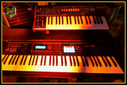 Nancy's Intruments; Behringer Vc340 and Juno DS76 and Roland SPD SX