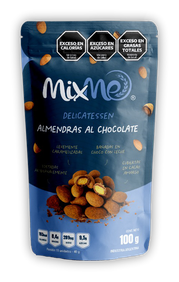 ALMENDRA TOSTADA CARAMELIZADA BAÑADA EN CHOCOLATE CON LECHE Y ESPOLVOREADA CON CACAO. Presentación 100Grs. Origen Argentina.