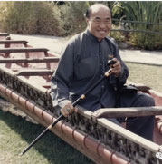 Patrick Kelly's teacher Master Huang Xingxian (Huang Sheng-Shyan), who practised Daoist Taiji.