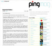 PingMag Webseite