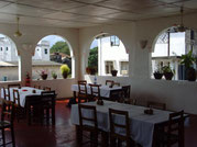 Unser Frühstücksraum im Kiponda B&B