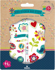 Deko-Sticker "flowers & dots" aus dem Verlag moses.