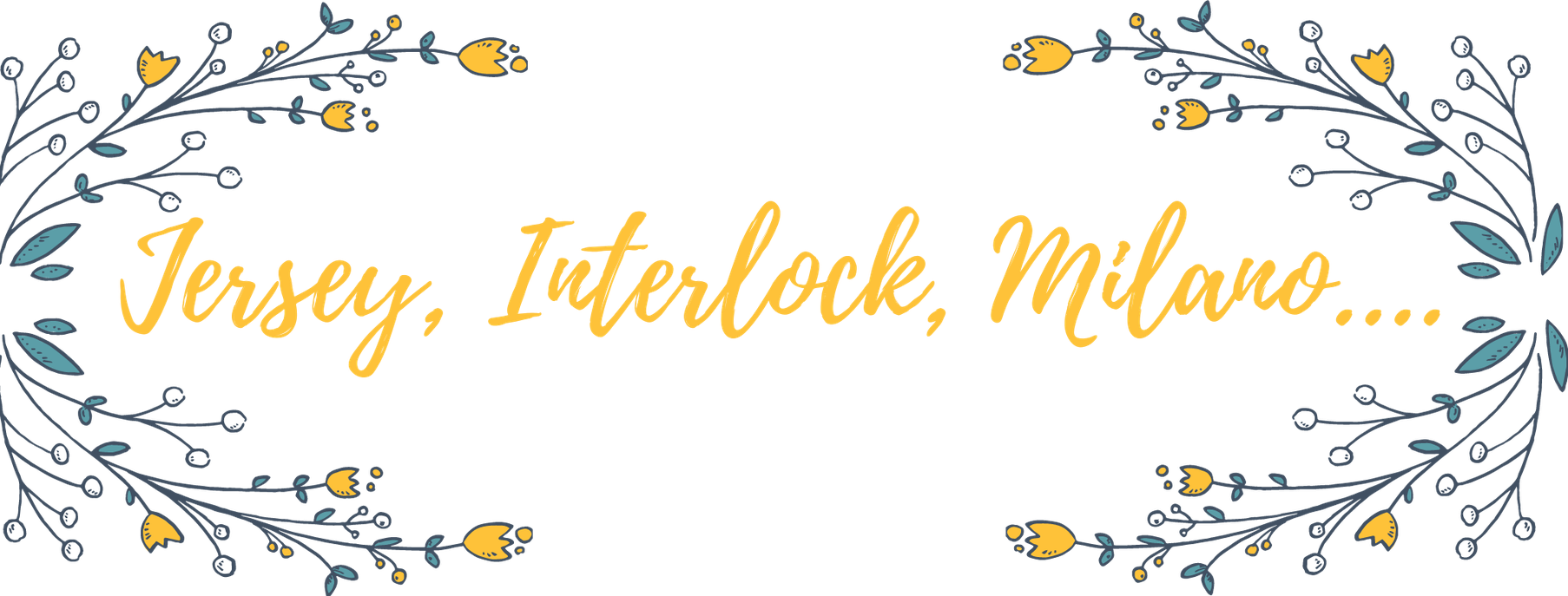 Jersey, Interlock, Milano Trois Chouettes sur un fil