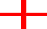 Wappen der Percys (historisch St. Georgs Cross seit 13. Jahrhundert Nationalflagge Englands)