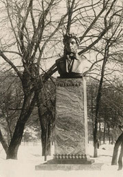 Vilnius. Puškino paminklas. Nuotr.  Vincento Berdovskio / The Pushkin Monument. Photo by V. Berdovskis