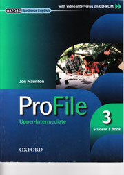 Book used for Upper Intermediate Level