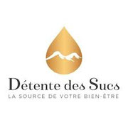 Logo de Détente des Sucs au Pertuis – Partenaire bien-être de Gaëlle Pagès en Haute-Loire, symbolisant la source de sérénité et la relaxation au cœur de la nature.