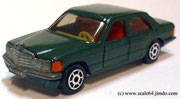 Siku Mercedes 500 SE green modified 1:64