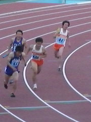 男子4×100mR 3走・高岩から4走・田村へ!