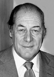 Rostro del actor Rex HarrisonUrheber: Allan warren(rechte zum Foto unten)