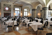 Lobby mit Cabaret Bestuhlung