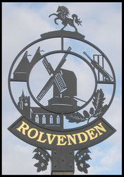 The Rolvenden Village Sign.
