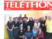 Toute l'équipe du Telethon 2009(PH de F.H)