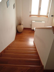 scala di legno