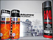 2x Belton | BurnerChrom | One Up Molotow Calendar 2012