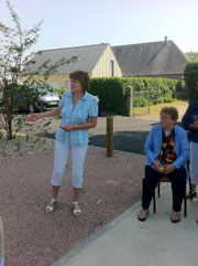 Marylène Fillâtre, maire-conseillère générale de Juvigny-le-Tertre