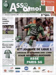 2008-09-21  Saint Etienne-PSG (6ème L1, Asse et moi N°3)