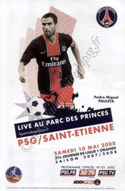 2008-05-10  PSG-Saint Etienne (37ème L1, Officiel N°121)