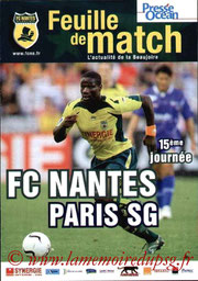 Programme  Nantes-PSG  2006-07