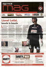 2008-11-01  Nice-PSG (12ème L1, OGC Nice Mag N°117)