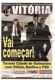 2008-08-01 et 02  Benfica-PSG et Guimaraes-PSG  (Tournoi Centenaire ville de Guimaraes, Guimaraes N° 71)