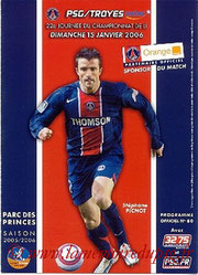 Programme  PSG-Troyes  2005-06