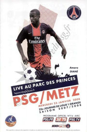 2008-01-23  PSG-Metz (22ème L1, Officiel N°114)