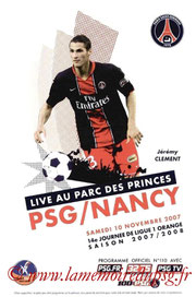 Programme  PSG-Nancy  2007-08