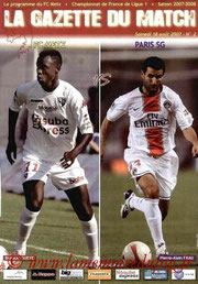 Programme  Metz-PSG  2007-08