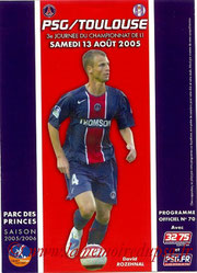 Programme  PSG-Toulouse  2005-06