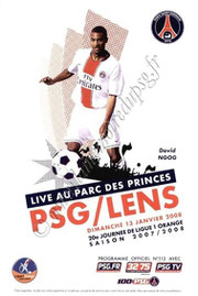 2008-01-13  PSG-Lens (20ème L1, Officiel N°113)