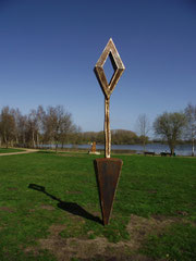 Skulptur "Keimendes Korn"