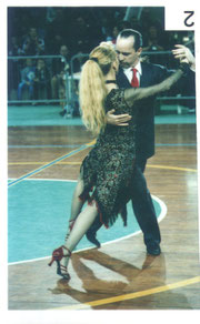 Giuseppe e Cristina in esibizione